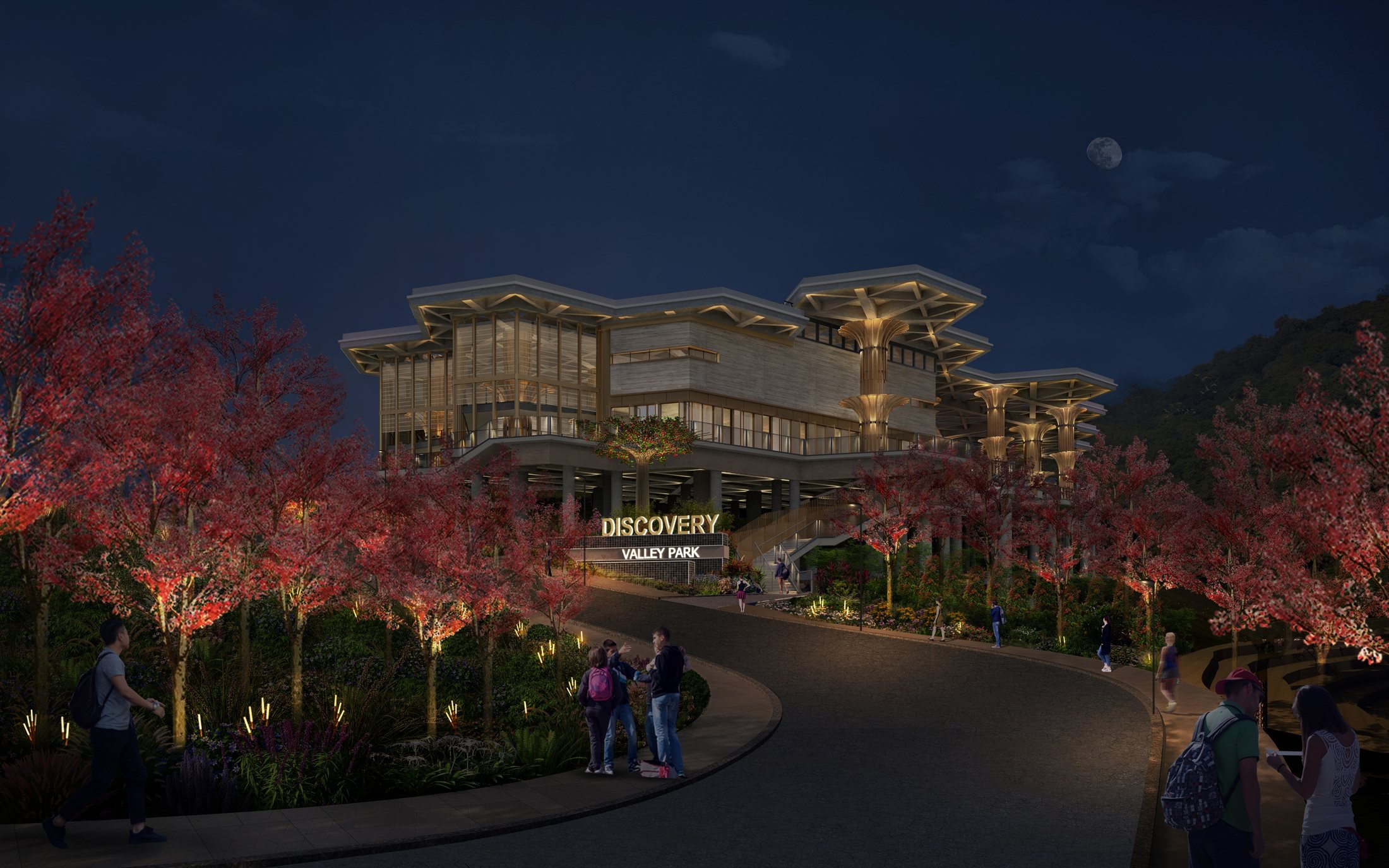 Discovery Valley Park lighting design